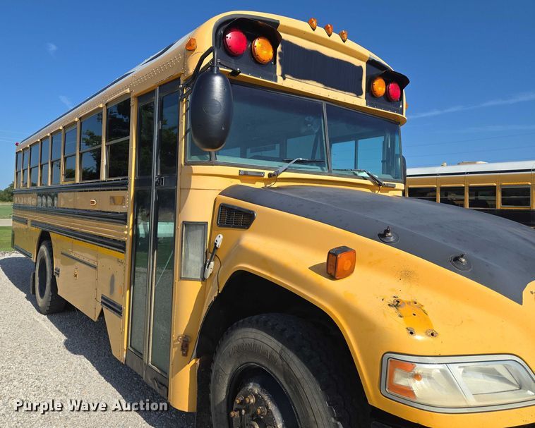 image for item EN8307 2010 Blue Bird school bus