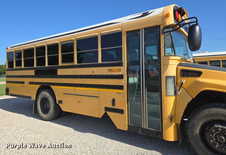 image for item EN8307 2010 Blue Bird school bus