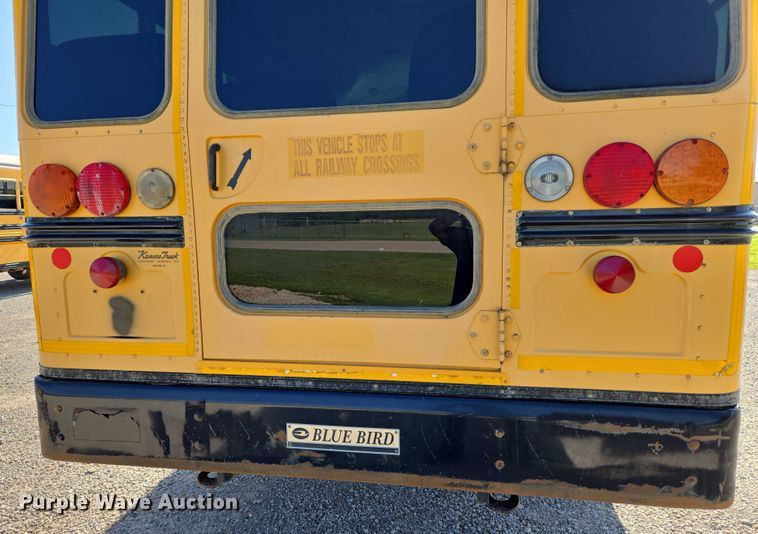 image for item EN8307 2010 Blue Bird school bus
