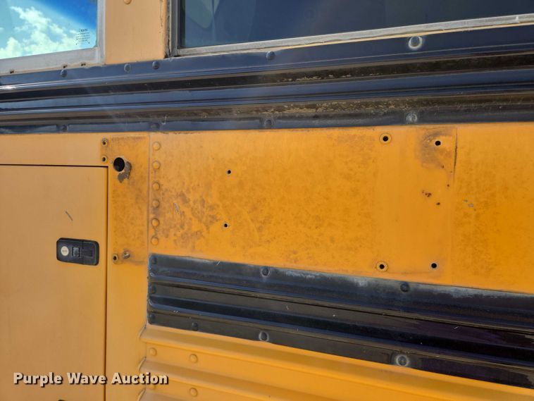 image for item EN8307 2010 Blue Bird school bus