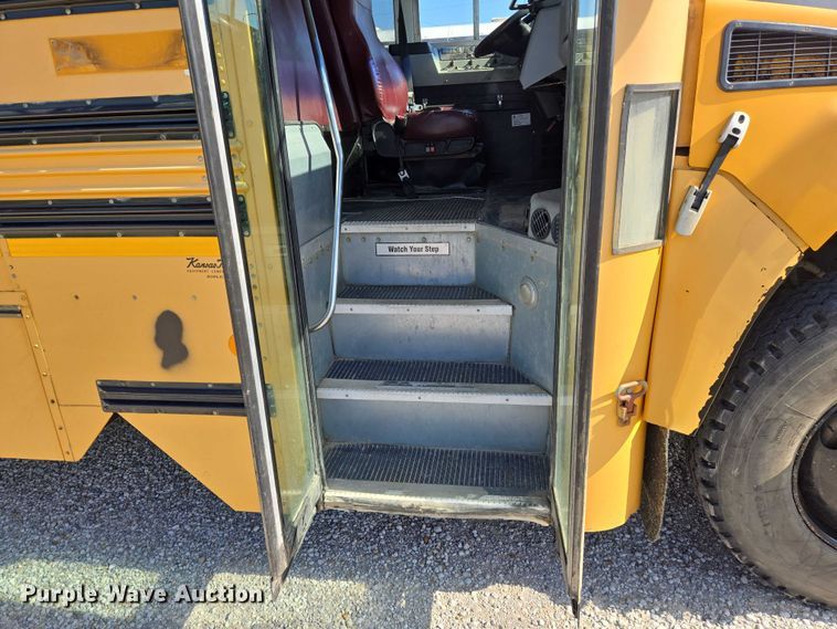 image for item EN8307 2010 Blue Bird school bus