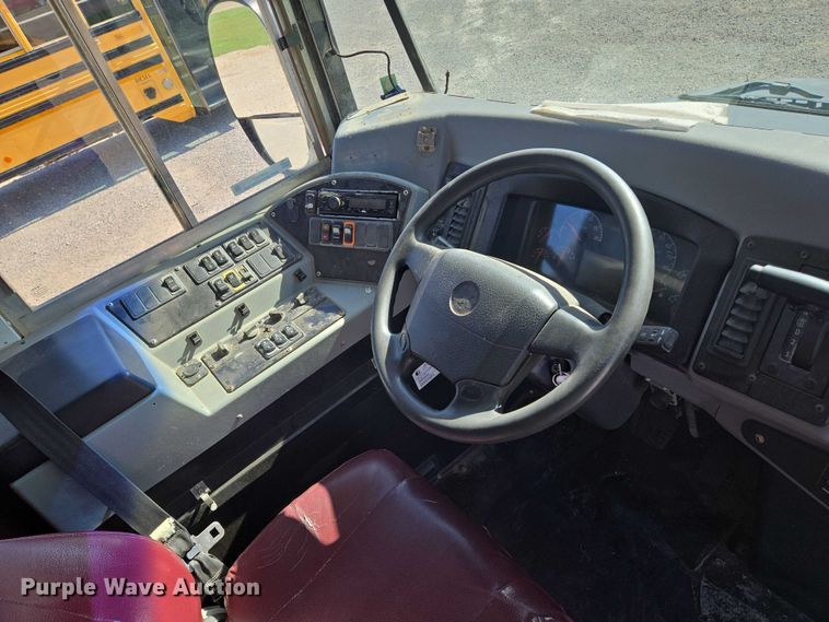 image for item EN8307 2010 Blue Bird school bus