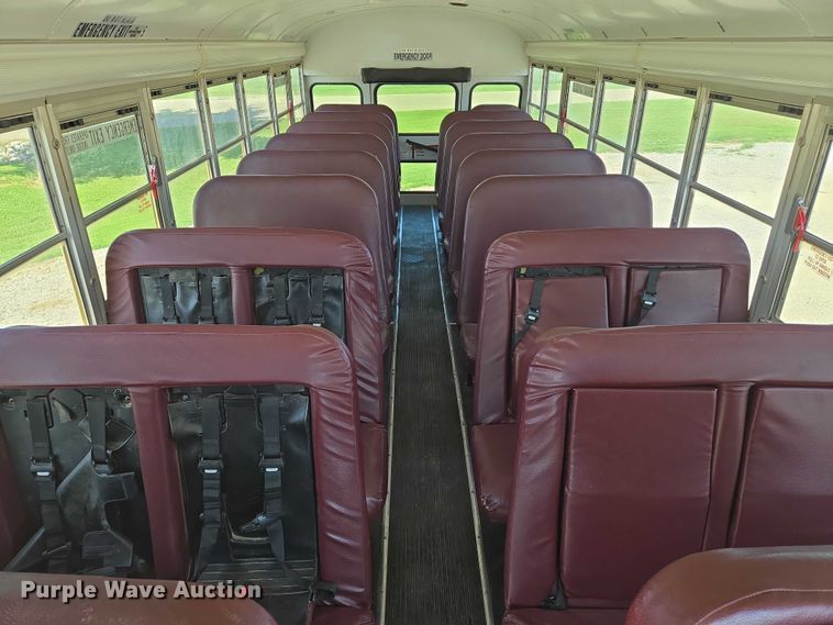 image for item EN8307 2010 Blue Bird school bus