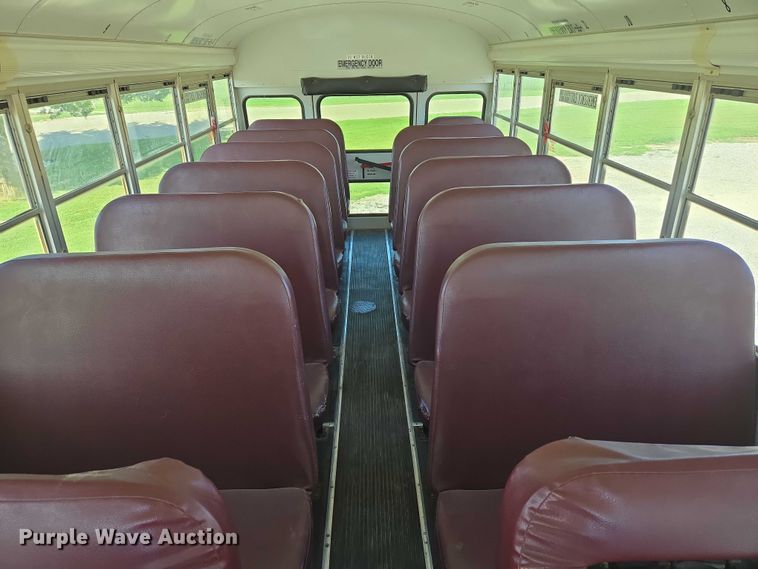 image for item EN8307 2010 Blue Bird school bus