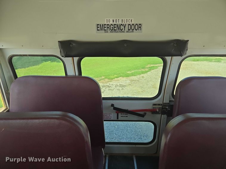 image for item EN8307 2010 Blue Bird school bus