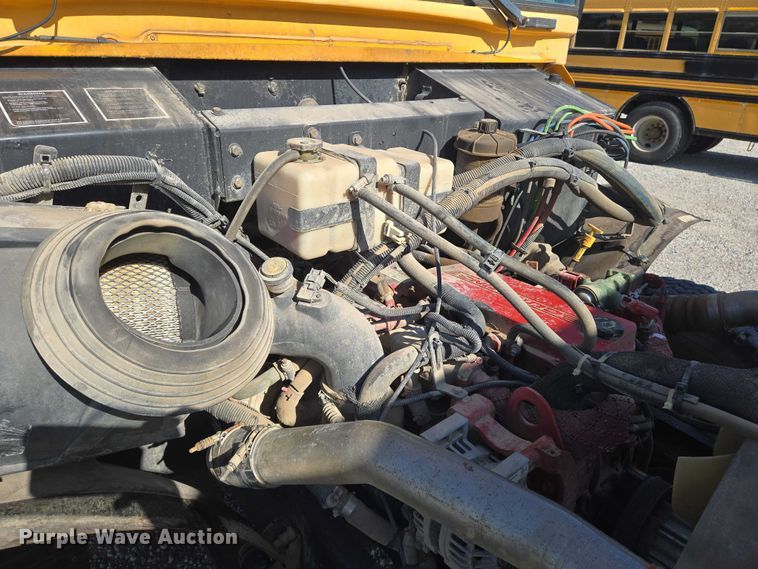 image for item EN8307 2010 Blue Bird school bus