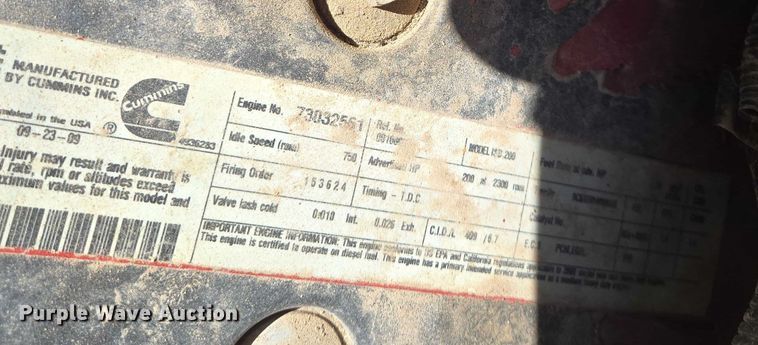 image for item EN8307 2010 Blue Bird school bus