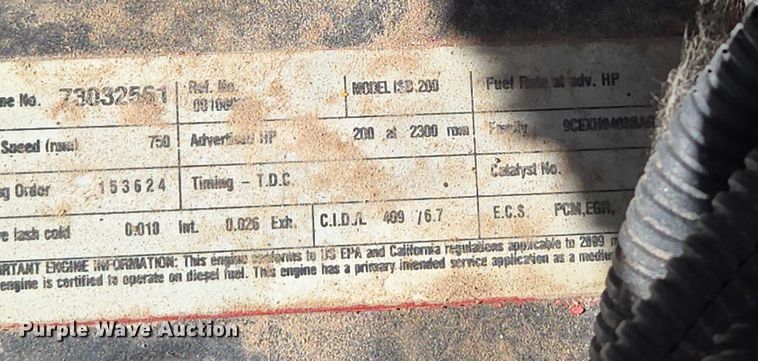 image for item EN8307 2010 Blue Bird school bus