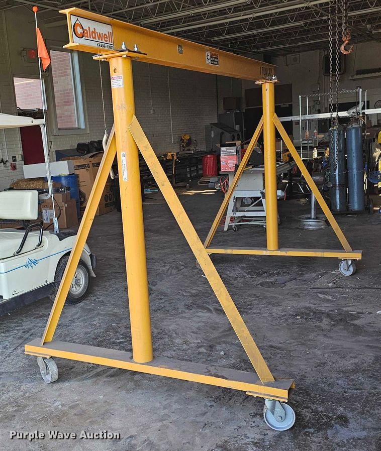 image for item EO1542 Caldwell Group K90-1-10 A-frame hoist