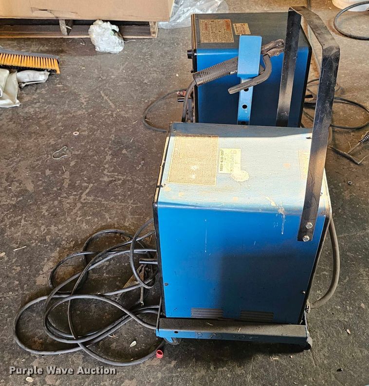 image for item EO1543 Miller Thunderbolt XL (3) Miller Thunderbolt XL welders