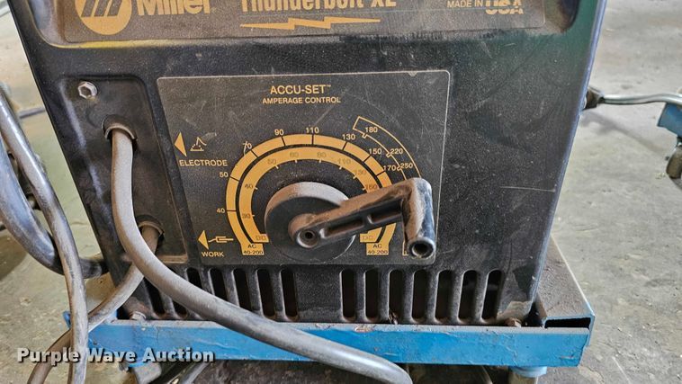 image for item EO1543 Miller Thunderbolt XL (3) Miller Thunderbolt XL welders