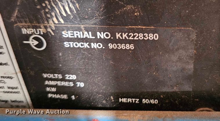 image for item EO1543 Miller Thunderbolt XL (3) Miller Thunderbolt XL welders