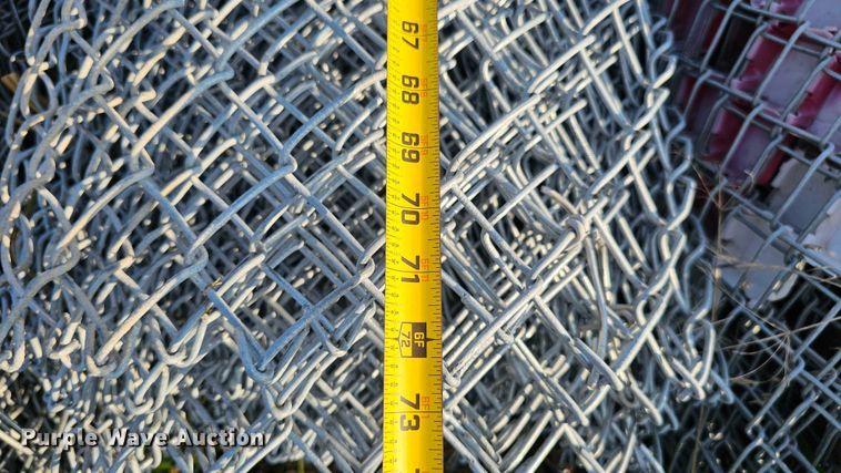 image for item EO1549 (3) rolls of chain link fencing