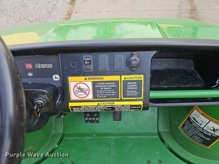 image for item EO4612 2014 John Deere Gator TX utility vehicle