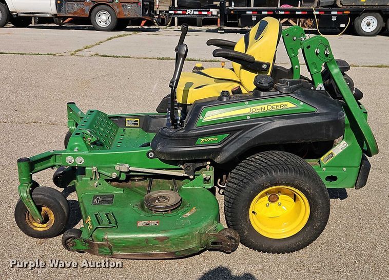 image for item EO4615 2019 John Deere Z970R ZTR lawn mower