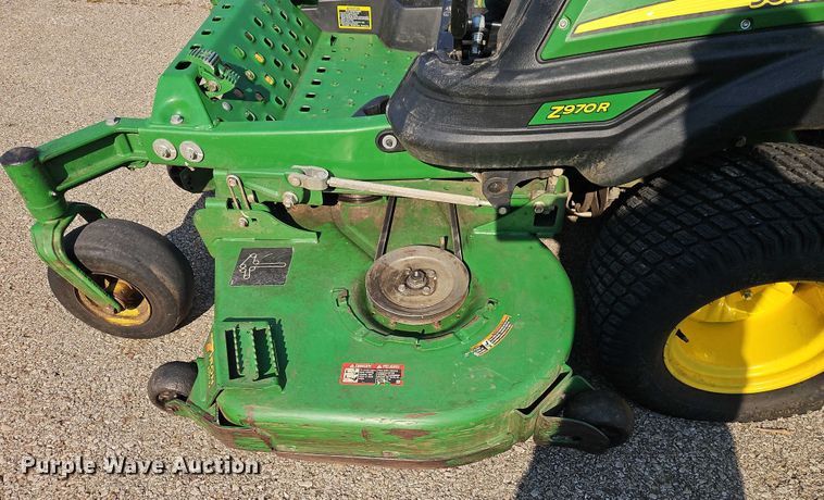 image for item EO4615 2019 John Deere Z970R ZTR lawn mower
