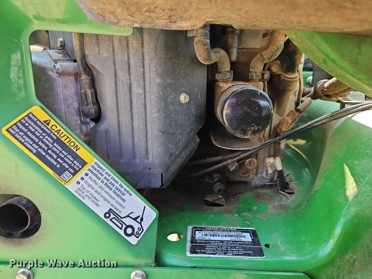 image for item EO4615 2019 John Deere Z970R ZTR lawn mower