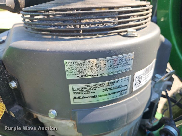 image for item EO4617 2021 John Deere Z970R ZTR lawn mower