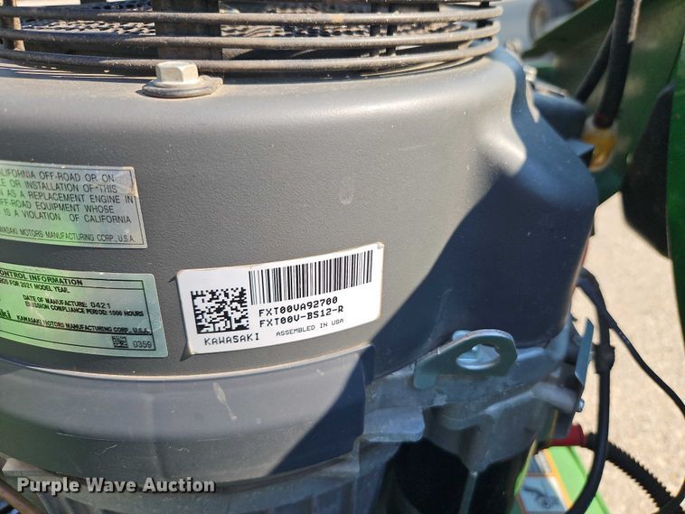 image for item EO4617 2021 John Deere Z970R ZTR lawn mower