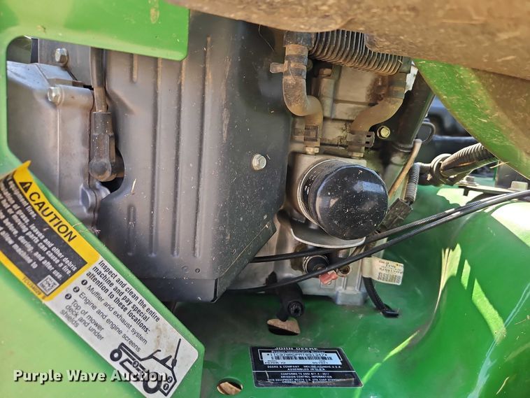 image for item EO4617 2021 John Deere Z970R ZTR lawn mower