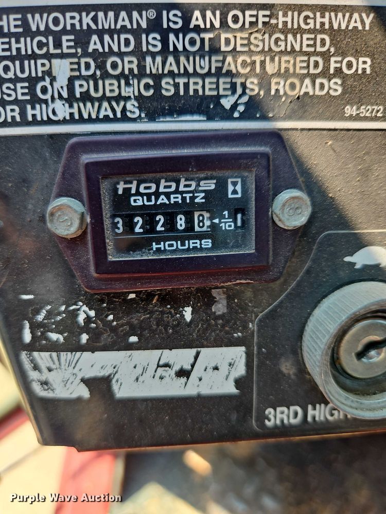 image for item EO4620 Toro Workman 3200 utility vehicle