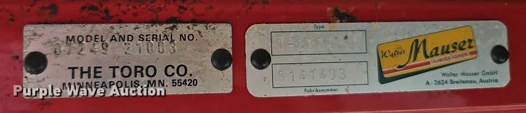 image for item EO4620 Toro Workman 3200 utility vehicle