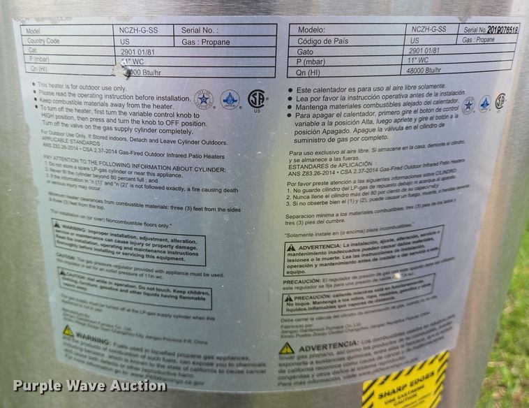 image for item EQ4100 (3) heaters