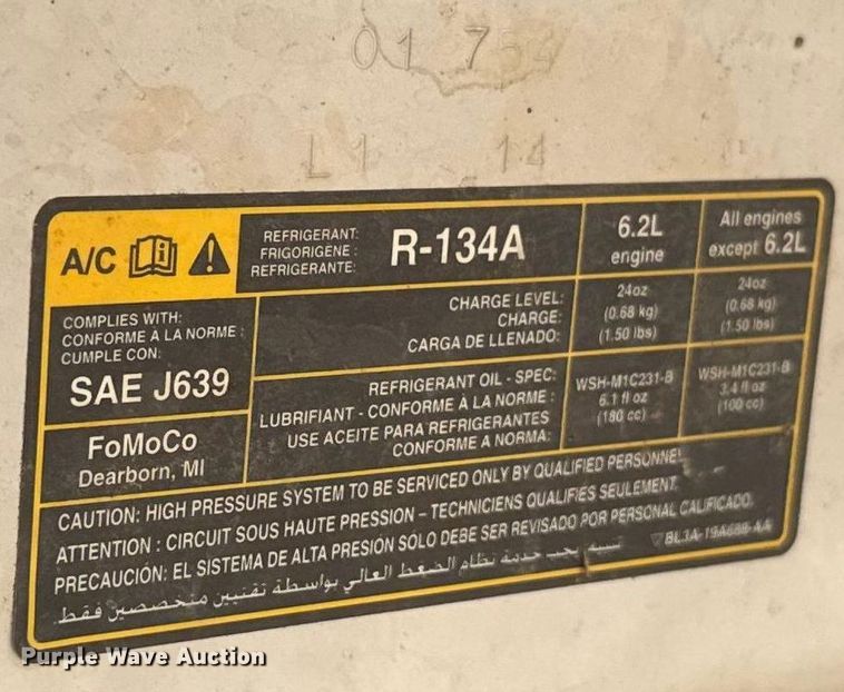 image for item ER2243 2014 Ford F150 SuperCab pickup truck