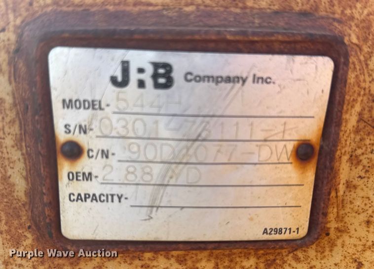 image for item ER2246 2001 John Deere 544H wheel loader