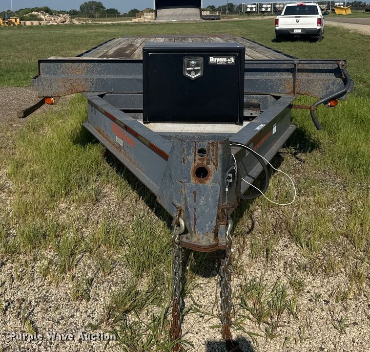 image for item ER2247 1997 Hillsboro equipment trailer