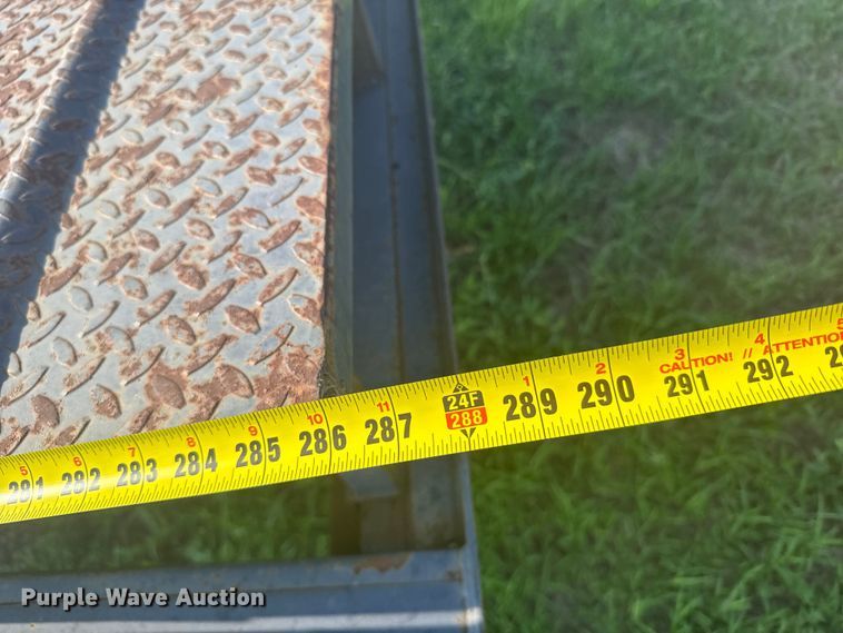 image for item ER2247 1997 Hillsboro equipment trailer