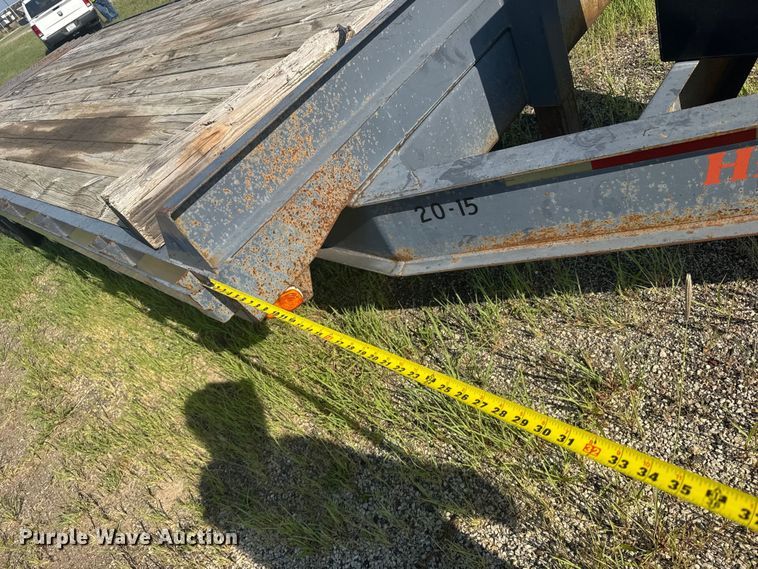 image for item ER2247 1997 Hillsboro equipment trailer