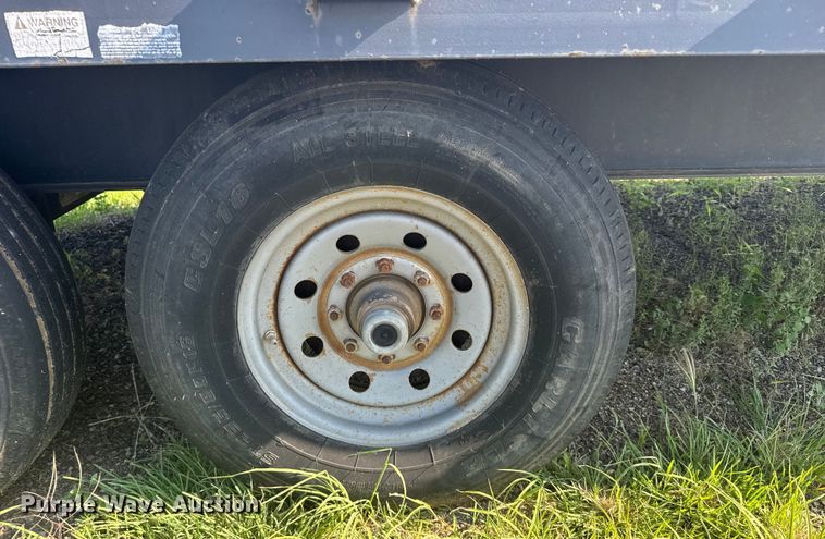 image for item ER2247 1997 Hillsboro equipment trailer