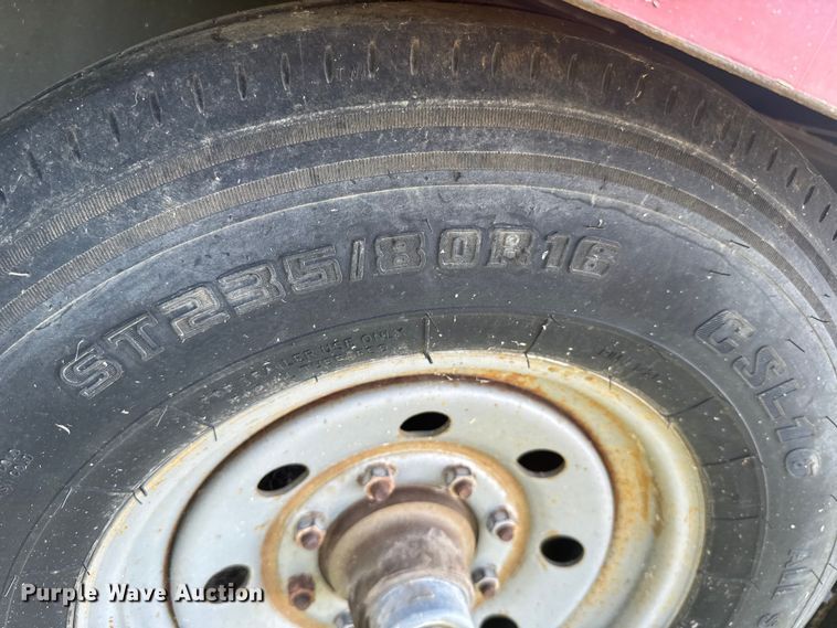 image for item ER2247 1997 Hillsboro equipment trailer