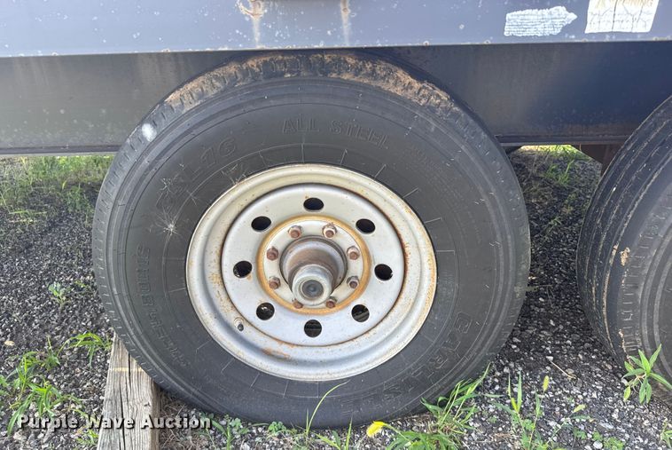 image for item ER2247 1997 Hillsboro equipment trailer