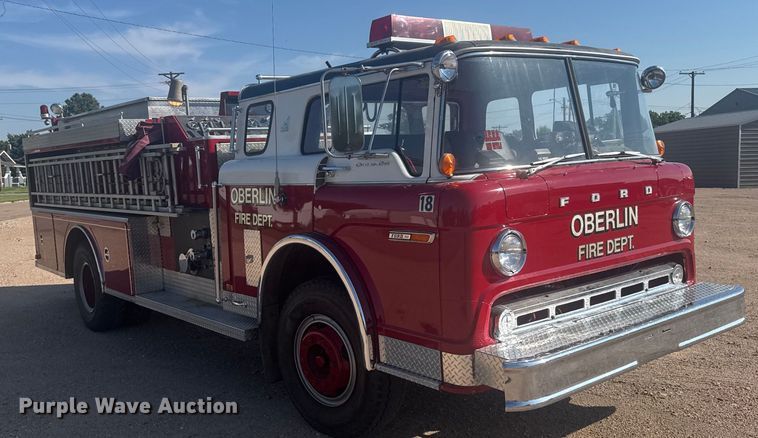 image for item ER2253 1979 Ford F900 pumper fire truck