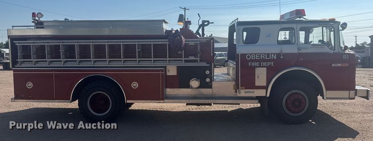 image for item ER2253 1979 Ford F900 pumper fire truck