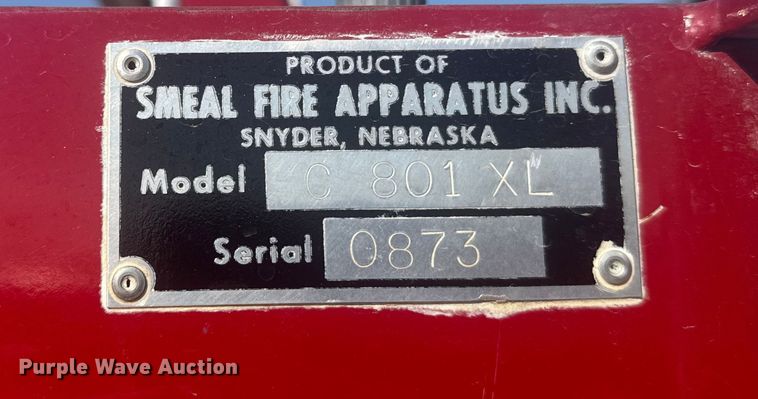 image for item ER2253 1979 Ford F900 pumper fire truck