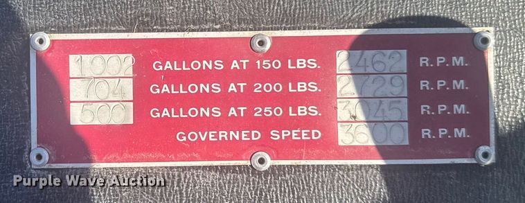 image for item ER2253 1979 Ford F900 pumper fire truck