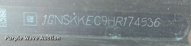 image for item ER5434 2017 Chevrolet Suburban SUV