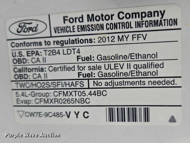 image for item ER5454 2012 Ford Expedition SUV
