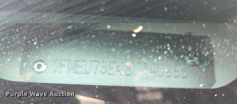 image for item ER5457 2008 Ford Explorer SUV