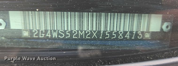 image for item ER5458 1999 Buick Century Custom  