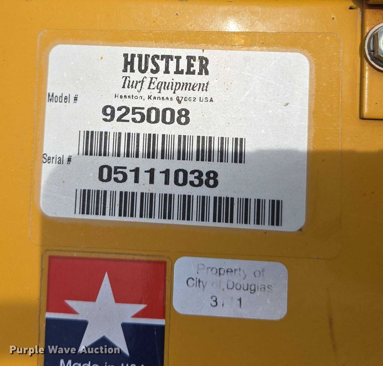 image for item ER5459 2005 Hustler 4600 ZTR lawn mower