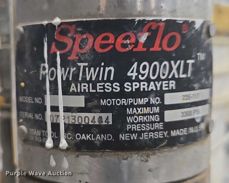 image for item ER5464 Kelly Creswell Pavement Marking Equipment paint sprayer