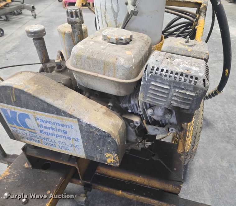 image for item ER5464 Kelly Creswell Pavement Marking Equipment paint sprayer