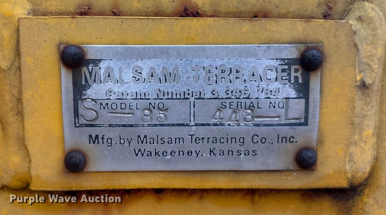 image for item ES7009 Malsam S-85 belt terracer