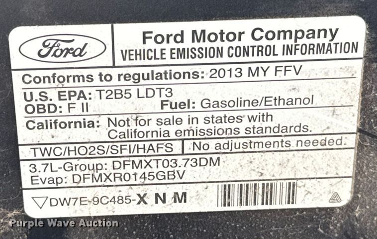 image for item EU2004 2013 Ford Explorer Police Interceptor SUV