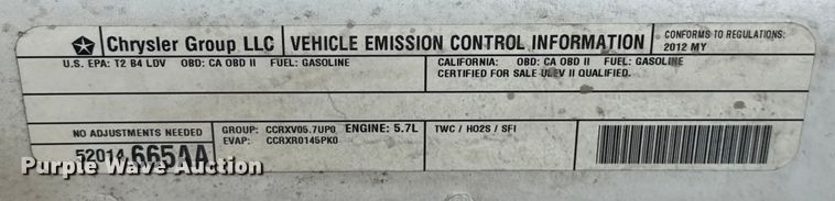 image for item EU2005 2012 Dodge Charger Police 