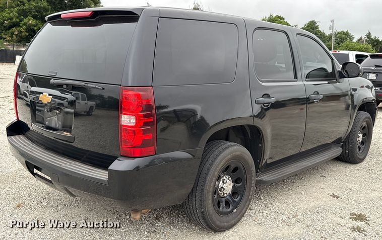image for item EU2007 2012 Chevrolet Tahoe Police  SUV